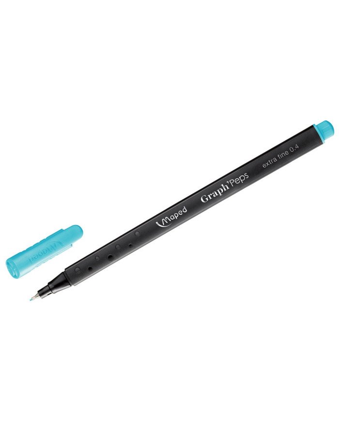 Le Libr'air - Fineliner 0.4MM MAPED Graph' Peps Bleu Clair - Tunisie