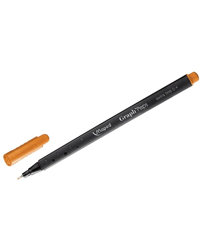 Le Libr'air - Fineliner 0.4MM MAPED Graph' Peps Marron Clair - Tunisie