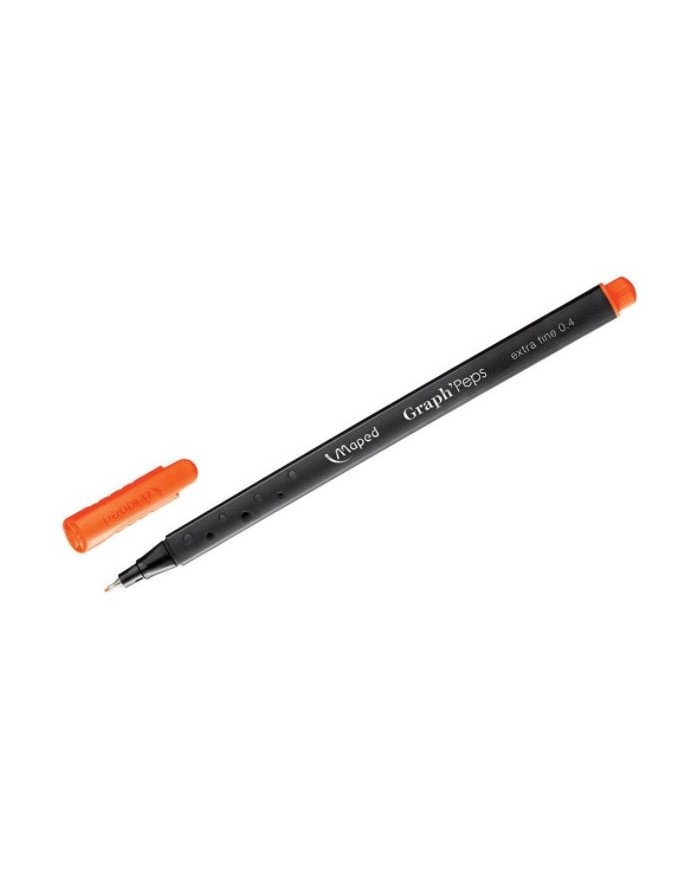 Le Libr'air - Fineliner 0.4MM MAPED Graph' Peps Orange - Tunisie