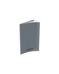 Le Libr'air - Cahier 24x32 Couverture Plastique Gris 96P Grands Carreaux 90G Conquérant - Tunisie