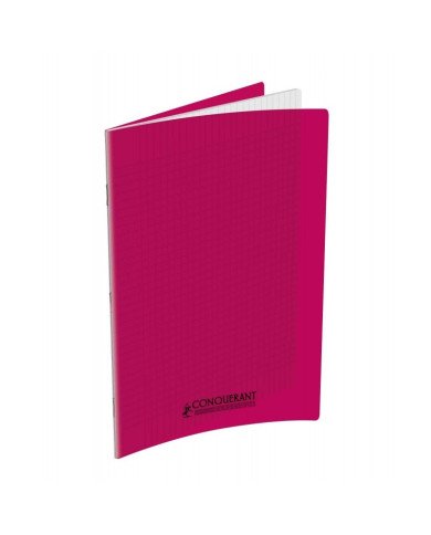 Le Libr'air - Cahier 17x22 Couverture Plastique Rose 96P Grands Carreaux 90G Conquérant - Tunisie Le Libr'air - Cahier 17x22 Couverture Plastique Rose 96P Grands Carreaux 90G Conquérant - Tunisie