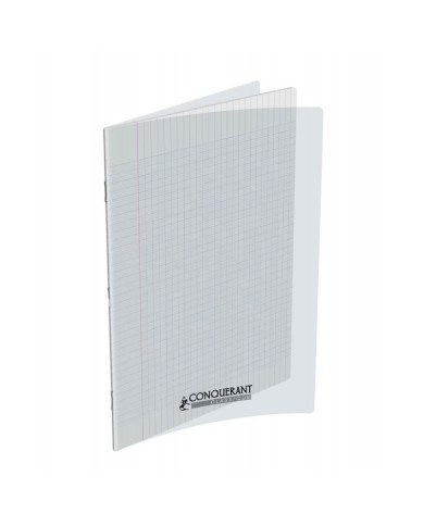 Le Libr'air - Cahier 17x22 Couverture Plastique Transparent 96P Grands Carreaux 90G Conquérant - Tunisie Le Libr'air - Cahier 17x22 Couverture Plastique Transparent 96P Grands Carreaux 90G Conquérant - Tunisie