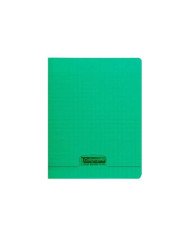 Le Libr'air - Cahier 17x22 Couverture Plastique Vert 96P Grands Carreaux 90G Calligraphe - Tunisie Le Libr'air - Cahier 17x22 Couverture Plastique Vert 96P Grands Carreaux 90G Calligraphe - Tunisie