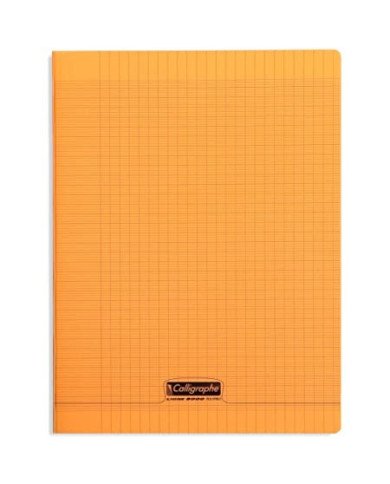 Le Libr'air - Cahier 24X32 Couverture Plastique Orange 96P Grands Carreaux 90G Calligraphe - Tunisie Le Libr'air - Cahier 24X32 Couverture Plastique Orange 96P Grands Carreaux 90G Calligraphe - Tunisie