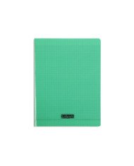 Le Libr'air - Cahier 24X32 Couverture Plastique Vert 96P Grands Carreaux 90G Calligraphe - Tunisie