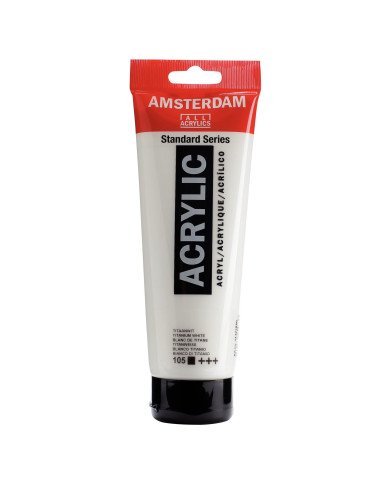 T.Acrylique 250ML Blanc De Titane 105 Amsterdam