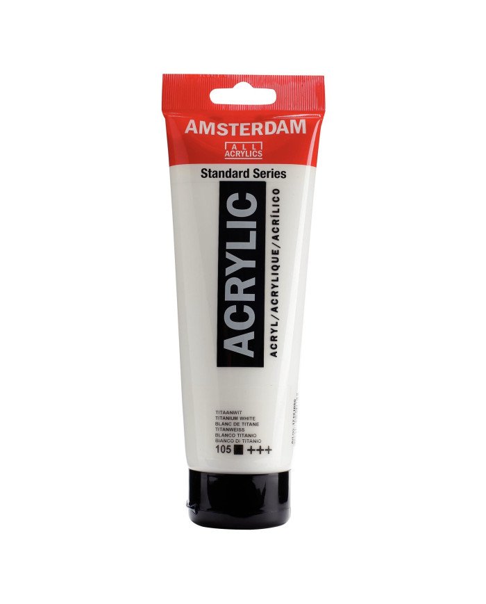 T.Acrylique 250ML Blanc De Titane 105 Amsterdam