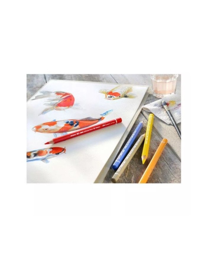 Boîte Métal 12 crayons De Couleurs Aquarellables Faber-Castell