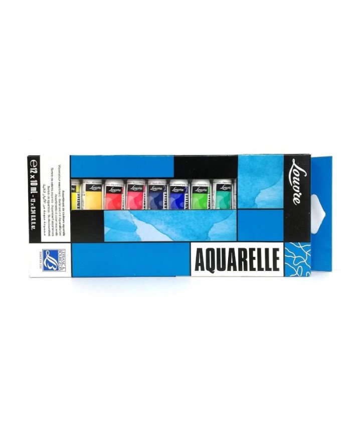 Set Aquarelle Louvre 12 X 10ML