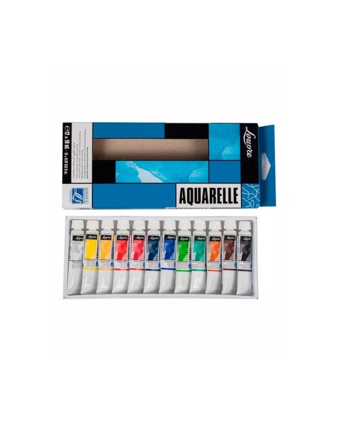 Set Aquarelle Louvre 12 X 10ML