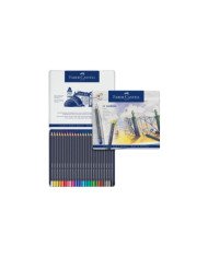 Le Libr'air - Boite Métal de 24 Crayons De Couleur Goldfaber - Faber Castell - Tunisie