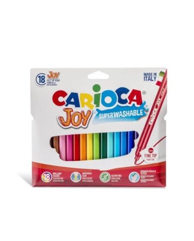 Pochette De 18 Feutres CARIOCA Joy
