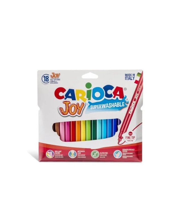 Pochette De 18 Feutres CARIOCA Joy