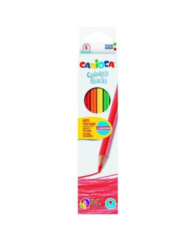 Boite Crayons De Couleur 6/18 CARIOCA