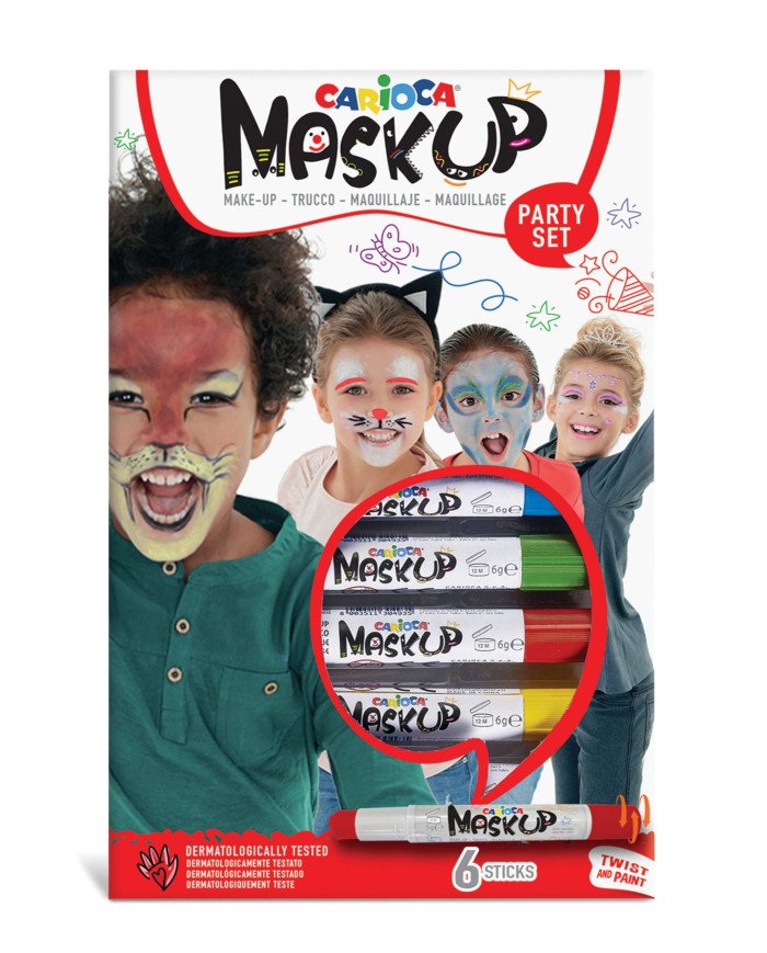 CARIOCA Maquillage Mask Up Party Boite De 6