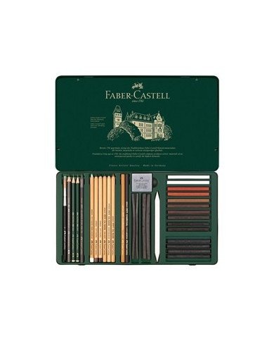 Le Libr'air - Coffret Pitt Monochrome, boîte de 33 - Faber Castell - Tunisie Le Libr'air - Coffret Pitt Monochrome, boîte de 33 - Faber Castell - Tunisie