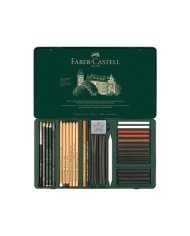 Le Libr'air - Coffret Pitt Monochrome, boîte de 33 - Faber Castell - Tunisie Le Libr'air - Coffret Pitt Monochrome, boîte de 33 - Faber Castell - Tunisie