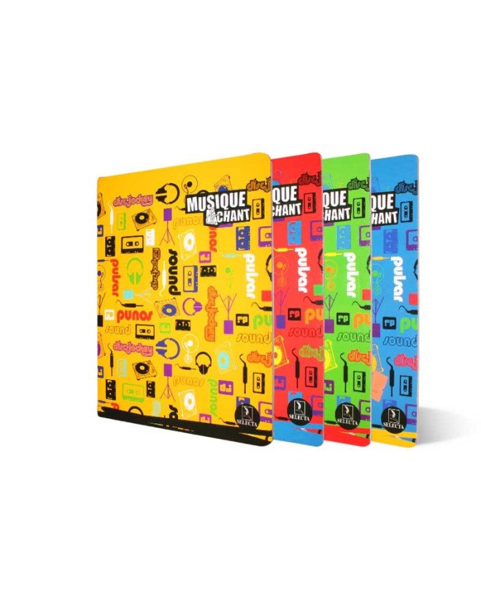 Cahier de Musique Et Chant 17*22 - 48P - 5/5 Selecta