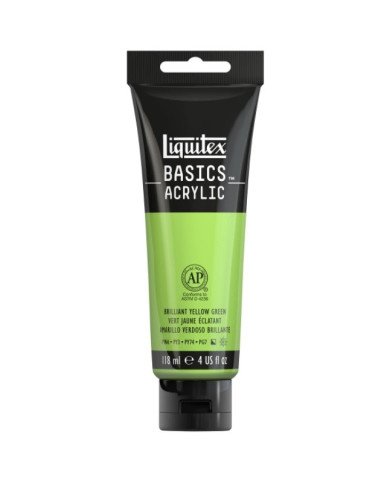Liquitex Basics Acrylique Vert Jaune Brillant 118ML