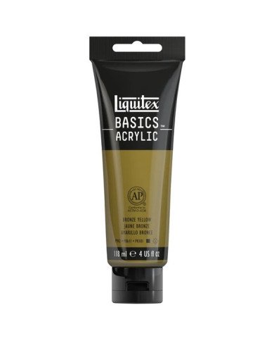 Liquitex Basics Acrylique Jaune Bronze 118ML Liquitex Basics Acrylique Jaune Bronze 118ML