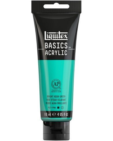 Liquitex Basics Acrylique Vert D'Eau Eclatant 118ML