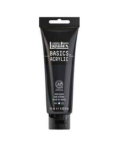 Liquitex Basics Acrylique Noir D'Ivoire 244 - 118ML