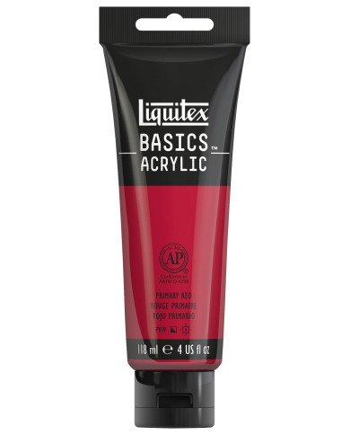 Liquitex Basics Acrylique Rouge Primaire 415 - 118ML Liquitex Basics Acrylique Rouge Primaire 415 - 118ML