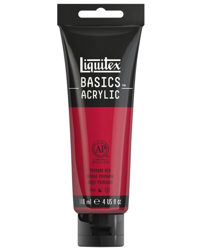 Liquitex Basics Acrylique Rouge Primaire 415 - 118ML