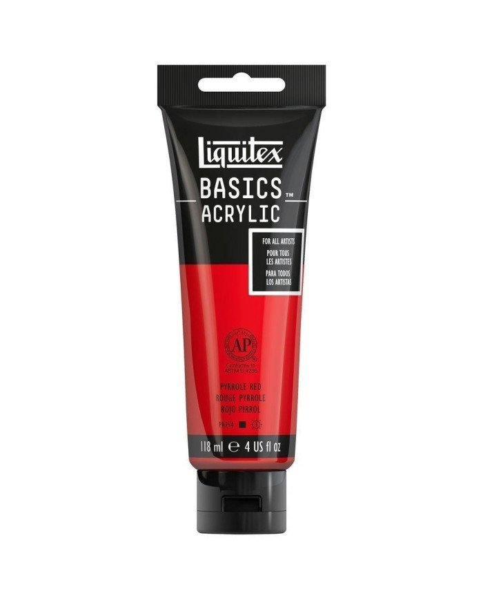 Liquitex Basics Acrylique Rouge Pyrrole 118ML