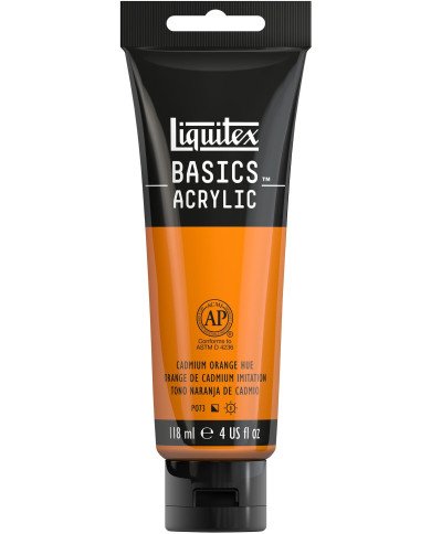Liquitex Basics Acrylique Orange De Cadmium 118ML