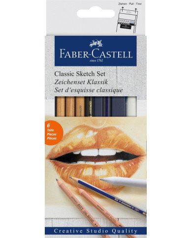 Le Libr'air - Ensemble de croquis classique, monochrome - Faber Castell - Tunisie Le Libr'air - Ensemble de croquis classique, monochrome - Faber Castell - Tunisie