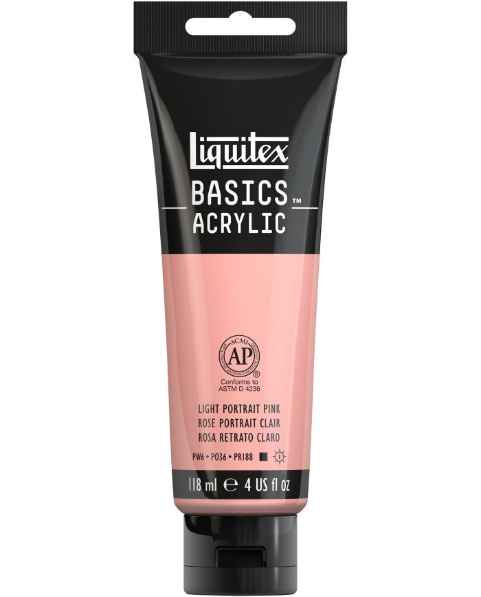 Liquitex Basics Acrylique Rose Clair 810 - 118ML