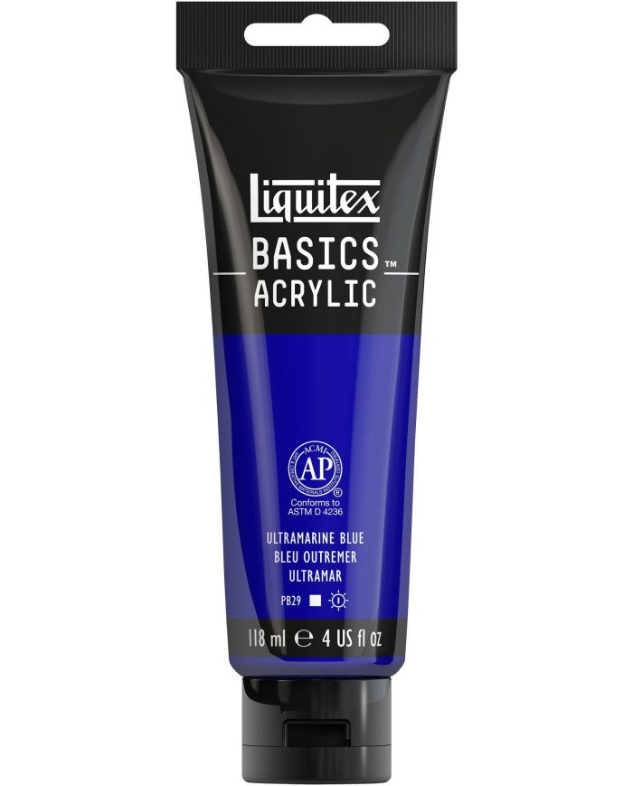 Liquitex Basics Acrylique Bleu Outremer 118ML
