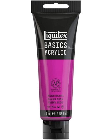 Liquitex Basics Acrylique Magenta Moyen 118ML