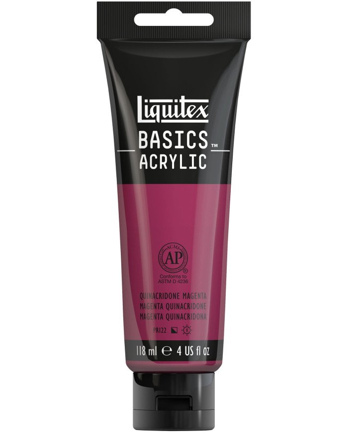 Liquitex Basics Acrylique Magenta Quinacridone 118ML