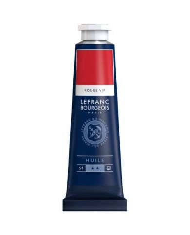 Peinture A L'huile Rouge Vif - 396 - 40ml LEFRANC BOURGEOIS