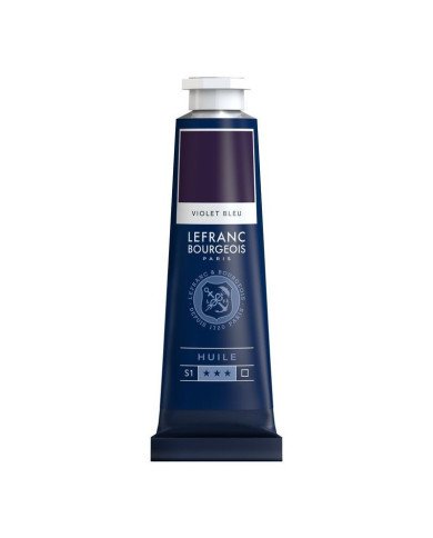 Peinture A L'huile Violet Bleu - 604 - 40ml LEFRANC BOURGEOIS
