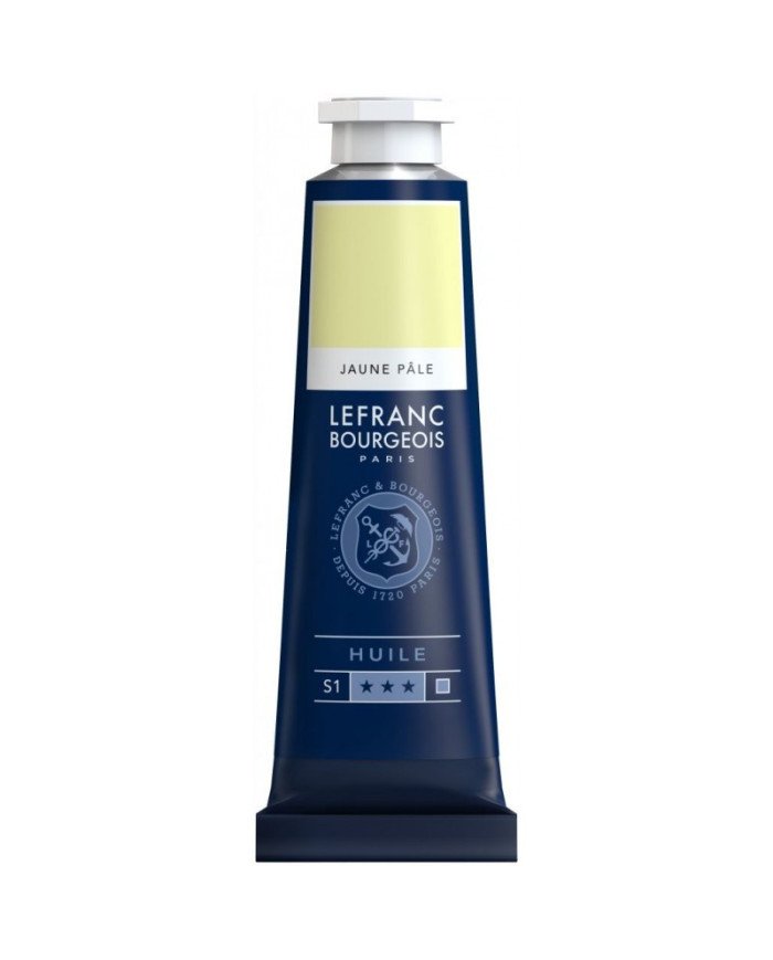 Peinture A L'huile Jaune Pale - 239 - 40ml LEFRANC BOURGEOIS