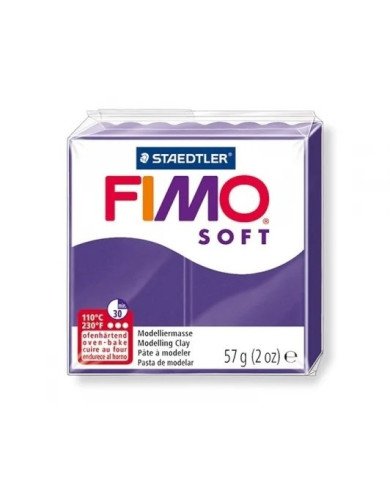 Pate Fimo Soft Prune 63 - 57G STAEDTLER Pate Fimo Soft Prune 63 - 57G STAEDTLER