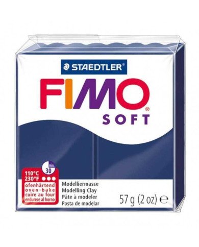 Pate Fimo Soft Bleu Foncé 35 - 57G STAEDTLER Pate Fimo Soft Bleu Foncé 35 - 57G STAEDTLER