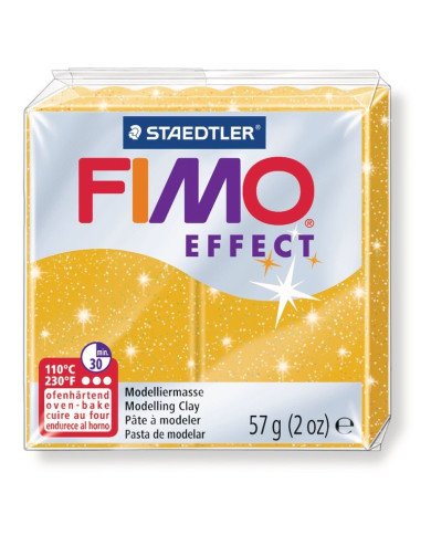 Pate Fimo Effect Or Pailleté 112 - 57G STAEDTLER Pate Fimo Effect Or Pailleté 112 - 57G STAEDTLER