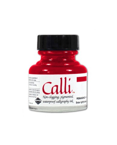 Encre Calligraphie 29,5 ML Calli Rouge Ecarlate 073 Daler-Rowney Encre Calligraphie 29,5 ML Calli Rouge Ecarlate 073 Daler-Rowney
