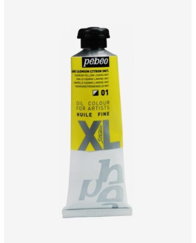 Huile Fine XL Studio 37ML Jaune Cadmium Citron 01 PEBEO