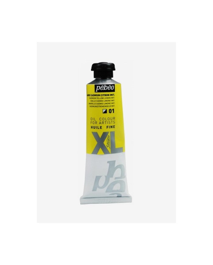 Huile Fine XL Studio 37ML Jaune Cadmium Citron 01 PEBEO
