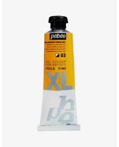 Huile Fine XL Studio 37ML Jaune Cadmium Foncé 03 PEBEO