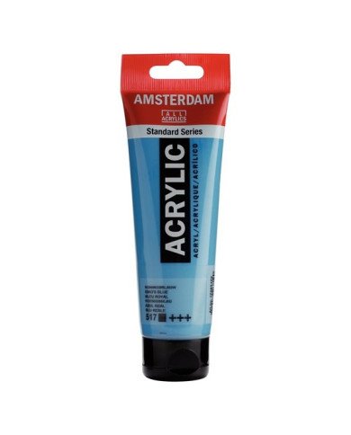 Le Libr'air - Standard Series Acrylique Tube 120 ml Bleu Royal 517 - Amstedam - Tunisie