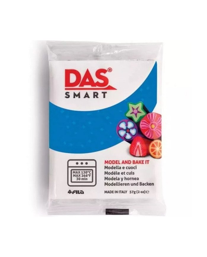 Pate Fimo DAS SMART Glitter Bleu 57G
