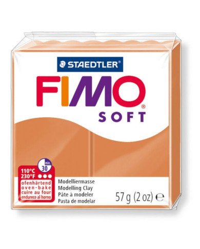 Pate Fimo Soft Cognac 76 - 57G STAEDTLER