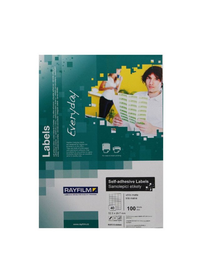 Étiquettes Adhésives - 52.5x29.7mm, 100 Feuilles - Everyday