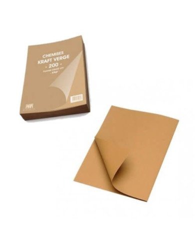 Paquet 200 Chemises Kraft 24*32 Selecta Paquet 200 Chemises Kraft 24*32 Selecta